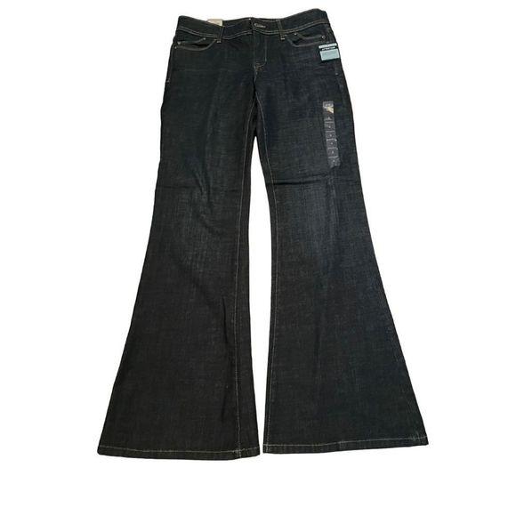 GAP Limited Edition Low Rise Wide Leg NWT Jeans Dark Wash Size 4 - Picture 6 of 11